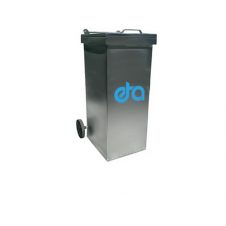 240 Litre Galvaniz Çöp Konteyneri